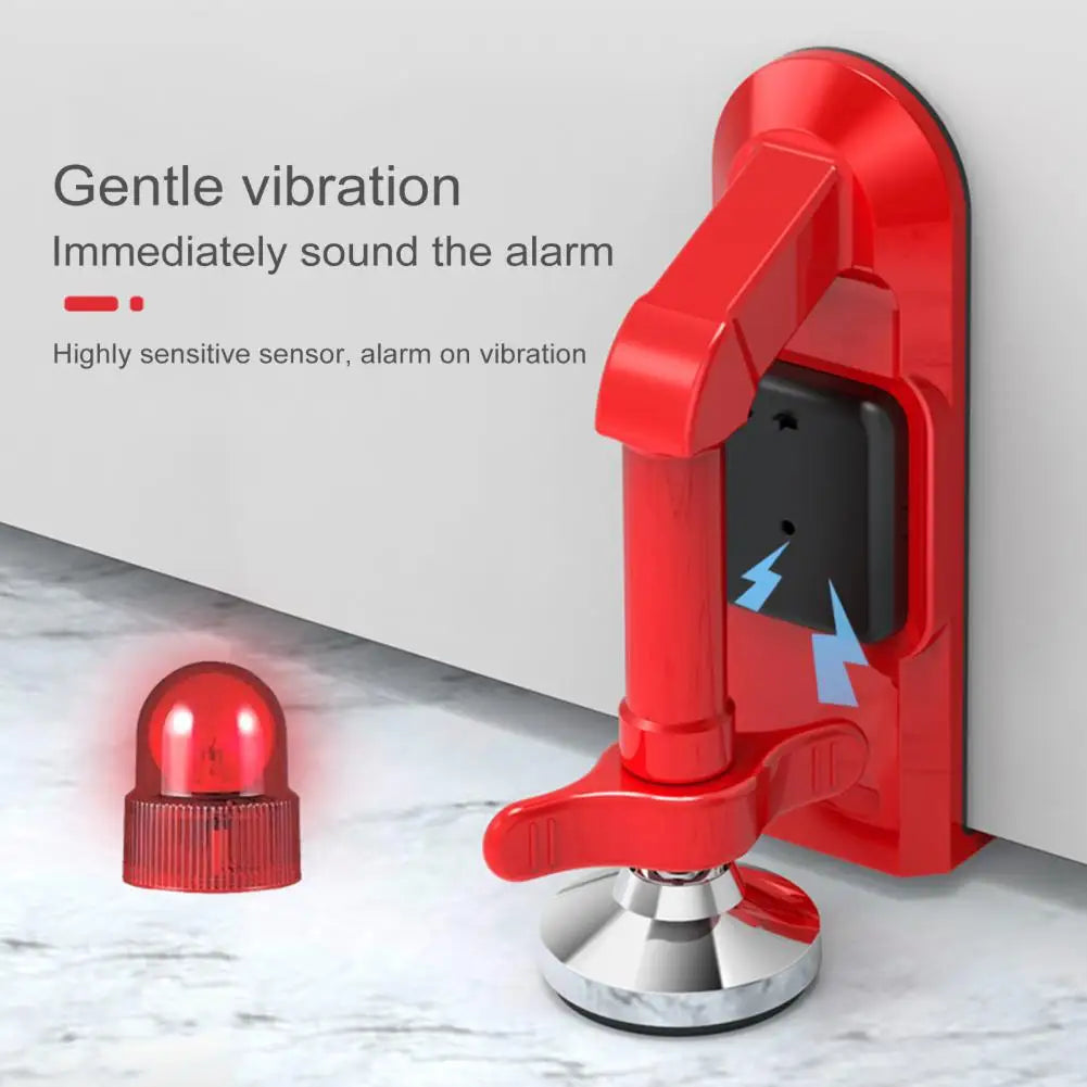Portable Alarm Door Stopper Alloy Apartment Hotel Travel Security Door Lock Anti-Theft Door Lockdown Security Device