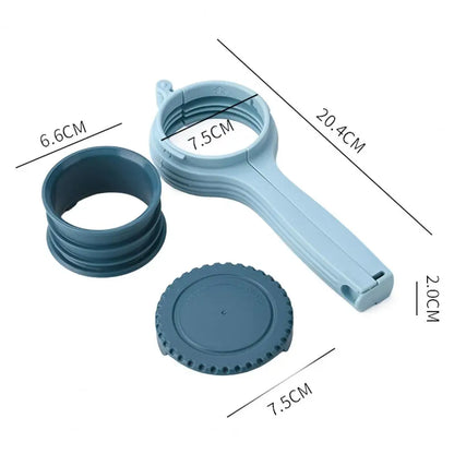 Bag Clip with Pour Spout Reusable Cap Sealer Clips Convenient Food Bag Clips Moisture-Proof Snack Clips Kitchen Accessories