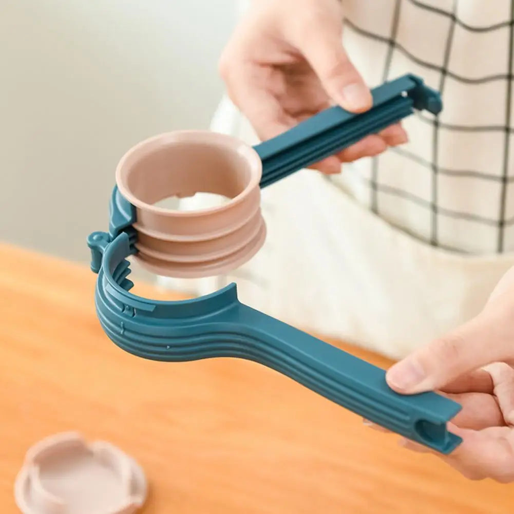 Bag Clip with Pour Spout Reusable Cap Sealer Clips Convenient Food Bag Clips Moisture-Proof Snack Clips Kitchen Accessories